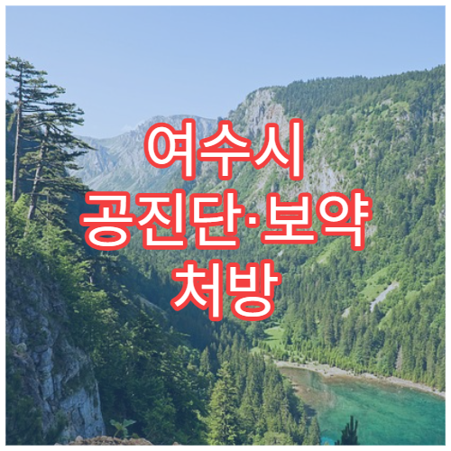 여수시 공진단·보약 처방 잘하는 한의원