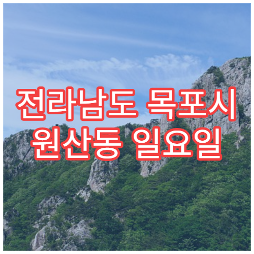 전라남도 목포시 원산동 일요일 비뇨의학과 진료 병원｜방광염·배뇨 통증 상담