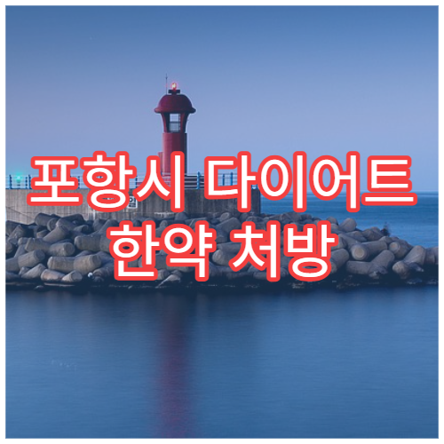 포항시 다이어트 한약 처방 비만 클리닉 운영 체중 관리 한의원