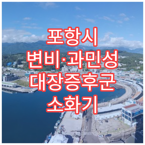 포항시 변비·과민성 대장증후군 소화기 전문 내과 진료 병원