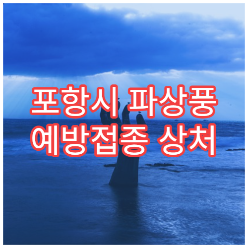 포항시 파상풍 예방접종 상처 치료 전 예방 관리 내과 병원