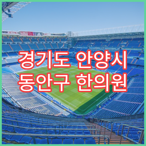 경기도 안양시 동안구 한의원 일요일 한방진료 가능한 병원 안내