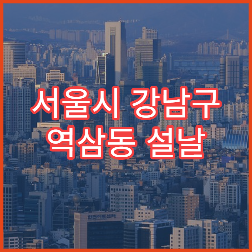 서울시 강남구 역삼동 설날 명절 정신과 연휴 진료 병원 불안장애·우울증 상담 가능