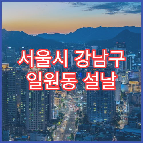 서울시 강남구 일원동 설날 명절 비뇨의학과 연휴 진료 병원 요로결석·전립선염 치료