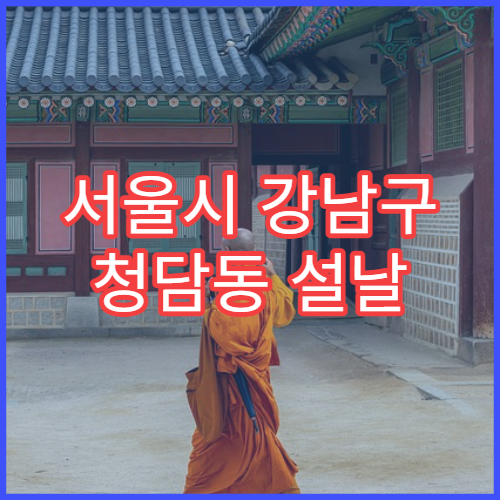 서울시 강남구 청담동 설날 명절 소아과 연휴 진료 병원 발열·설사 영유아 응급 진료