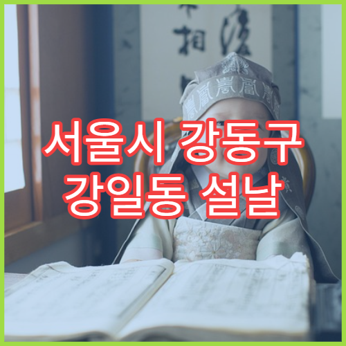 서울시 강동구 강일동 설날 명절 정형외과 연휴 진료 병원 허리통증·관절통 설 연휴 진료