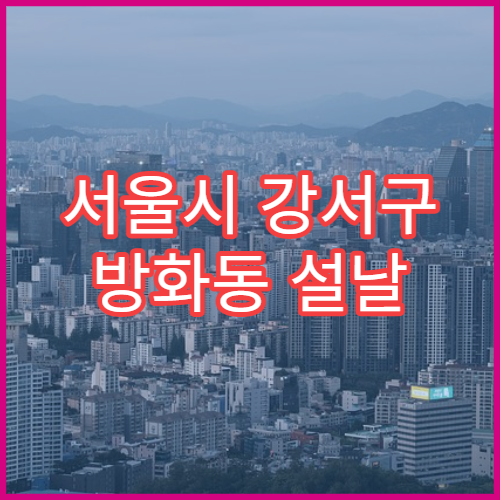 서울시 강서구 방화동 설날 명절 비뇨의학과 휴일 진료 병원 소변불편·방광염