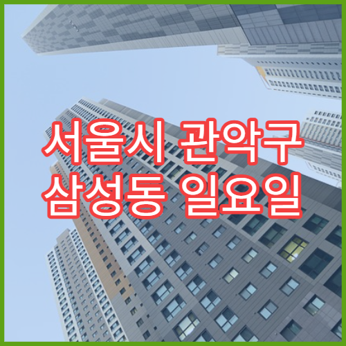 서울시 관악구 삼성동 일요일 영업 약국 장염약·소화불량 약 판매