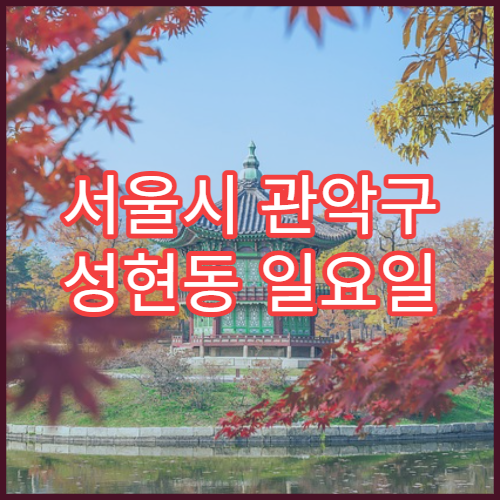 서울시 관악구 성현동 일요일 영업 약국 어린이 해열제·시럽 판매