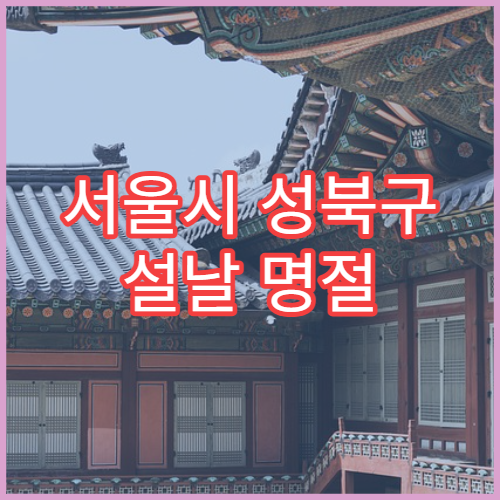 서울시 성북구 설날 명절 가정의학과 연휴 진료 병원 감기·기본질환 관리