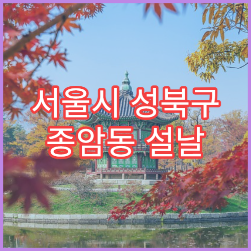 서울시 성북구 종암동 설날 명절 당번약국 문 여는 곳 위치와 시간 안내 야간 영업 포함