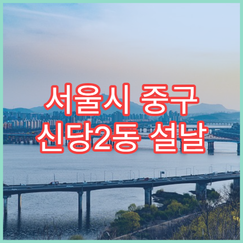 서울시 중구 신당2동 설날 명절 약국 연휴 영업 알레르기약·기침약 상담 가능