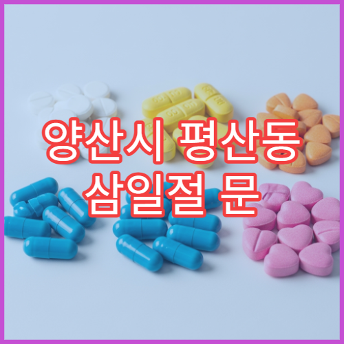 양산시 평산동 삼일절 문 여는 약국 타이레놀·코감기약 구매 가능