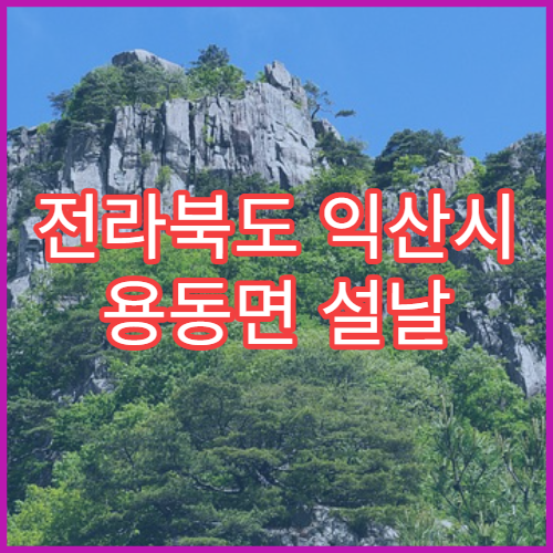전라북도 익산시 용동면 설날 명절 연휴 당번 약국 용동면사무소·용동지구 야간 당직약국