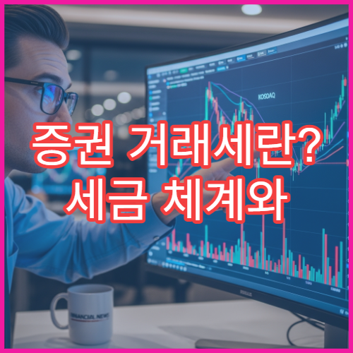 증권 거래세란? 세금 체계와 절세 방법까지 총정리