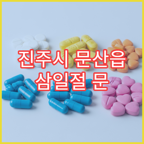 진주시 문산읍 삼일절 문 여는 약국 감기약 판매 약국