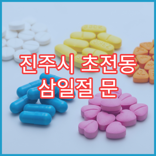 진주시 초전동 삼일절 문 여는 약국 타이레놀 판매