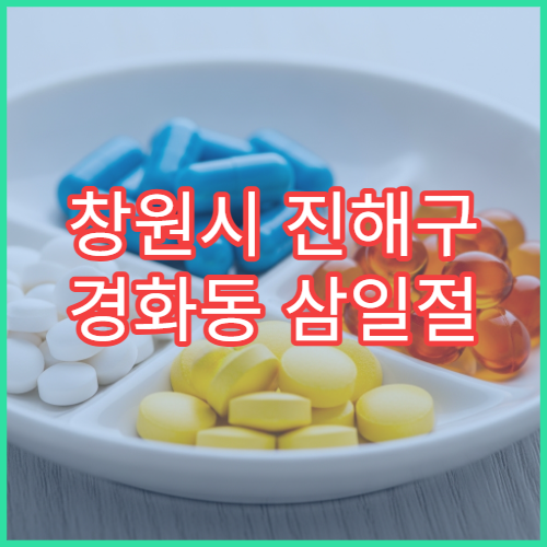 창원시 진해구 경화동 삼일절 대체공휴일 문 여는 약국