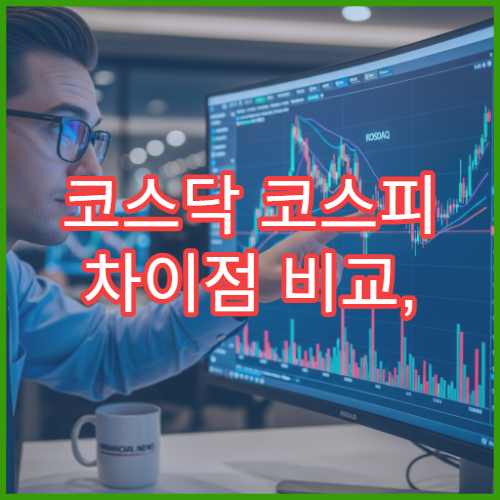 코스닥 코스피 차이점 비교, 안정성·성장성 관점 해석