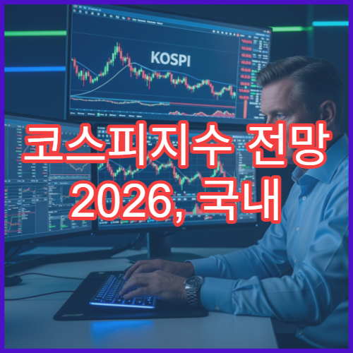 코스피지수 전망 2026, 국내 증시 흐름 예측 포인트