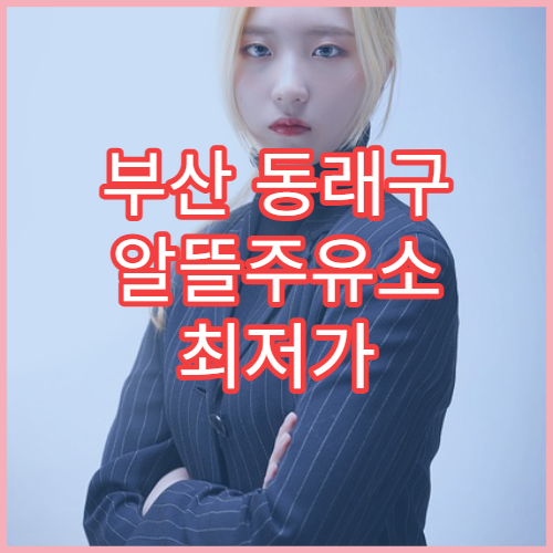 부산 동래구 알뜰주유소 최저가 확인 오피넷 앱 활용 방법