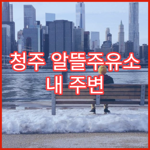 청주 알뜰주유소 내 주변 위치 찾기 오피넷 주유소 검색 방법