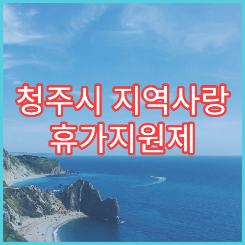청주시 지역사랑 휴가지원제 환급한도｜인구감소지역 확인